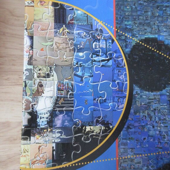 Disney Mickey Mouse Robert Silvers Photomosaic 1000 piece Puzzle 27" x 20" - Picture 4 of 8